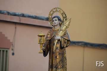 Procesión religiosa de El Caracol (Foto Francisco Javier Santana)